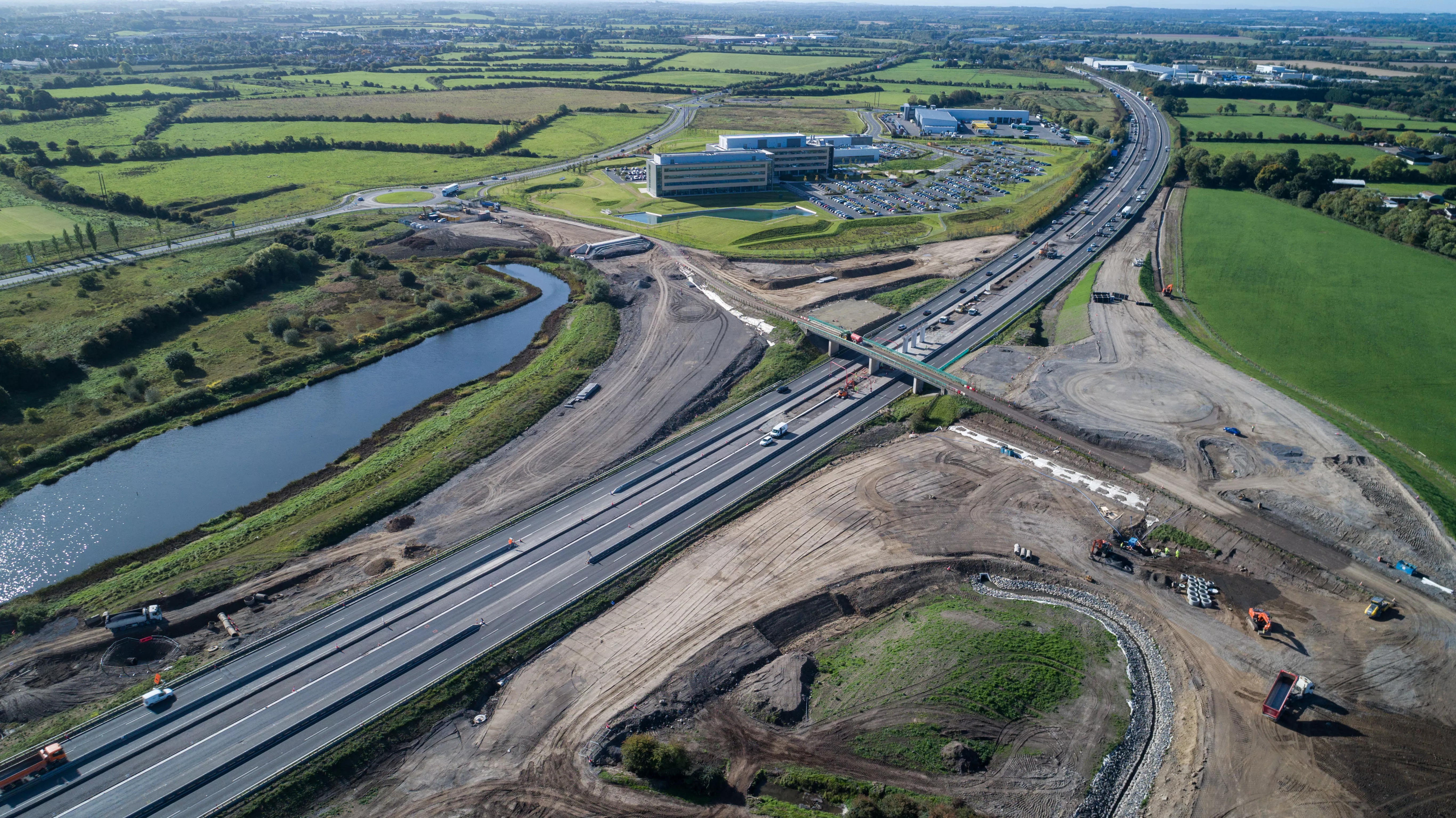 Elargissement autoroute M7