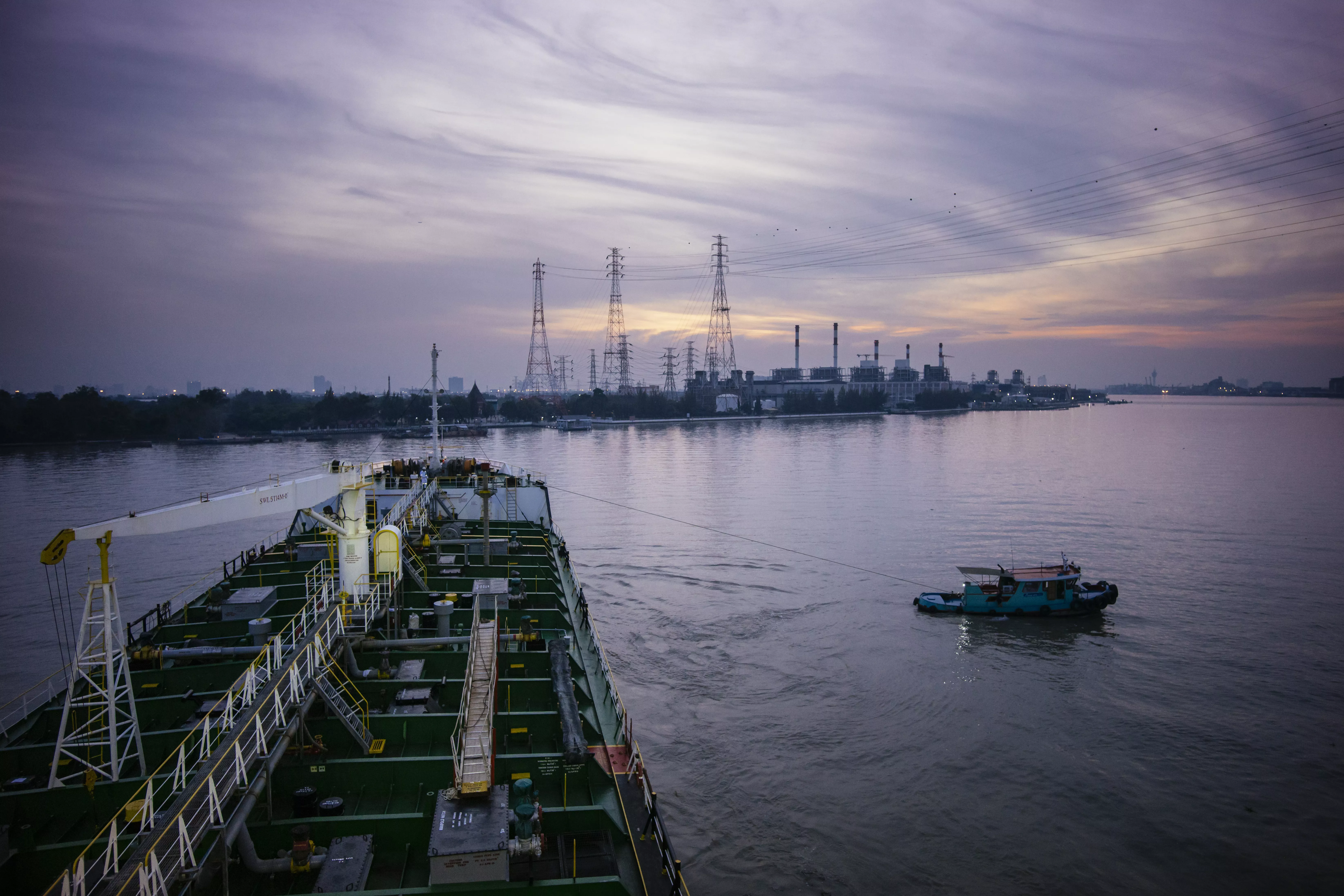 The Tasco Amata bitumen tanker