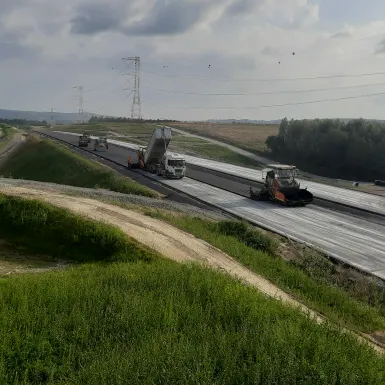 Budowa drogi na projekcie Via Carpatia