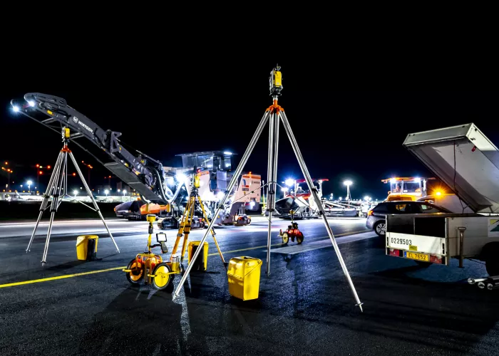 Renovation works on Luxembourg airport runway