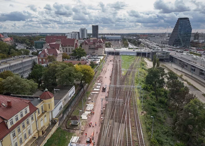 Upgrading of Poznan railway station