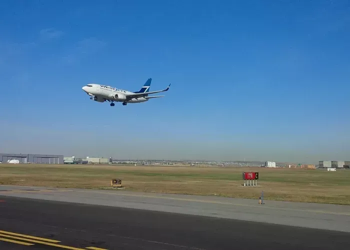 Użycie Betoflex na lotnisku w Calgary w Kanadzie
