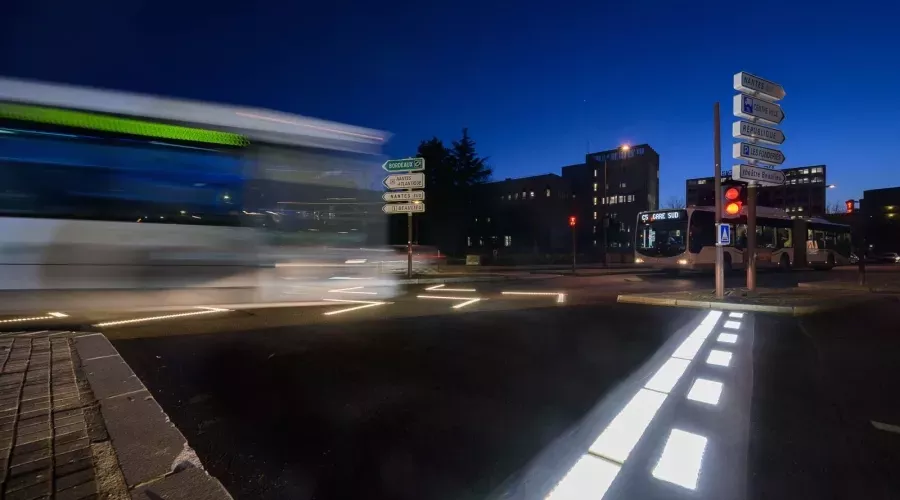 Street at night