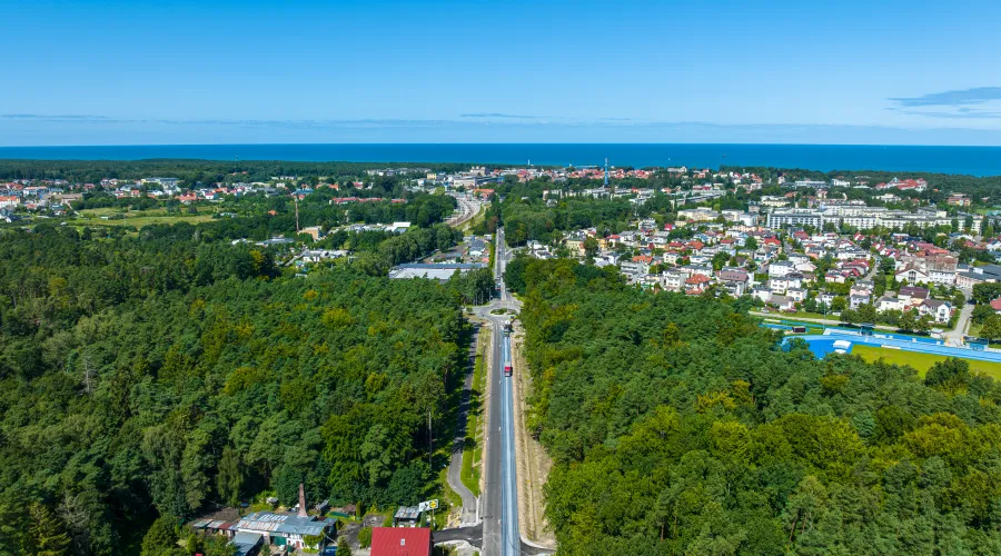 DK 21 Ustka construction site