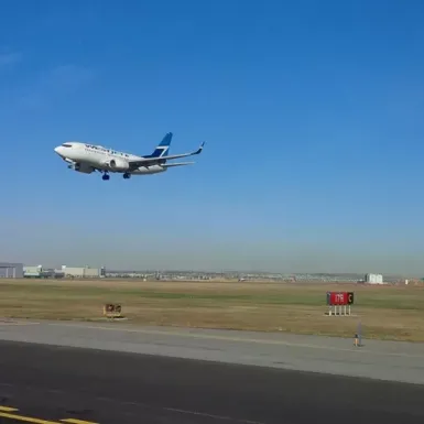 Użycie Betoflex na lotnisku w Calgary w Kanadzie